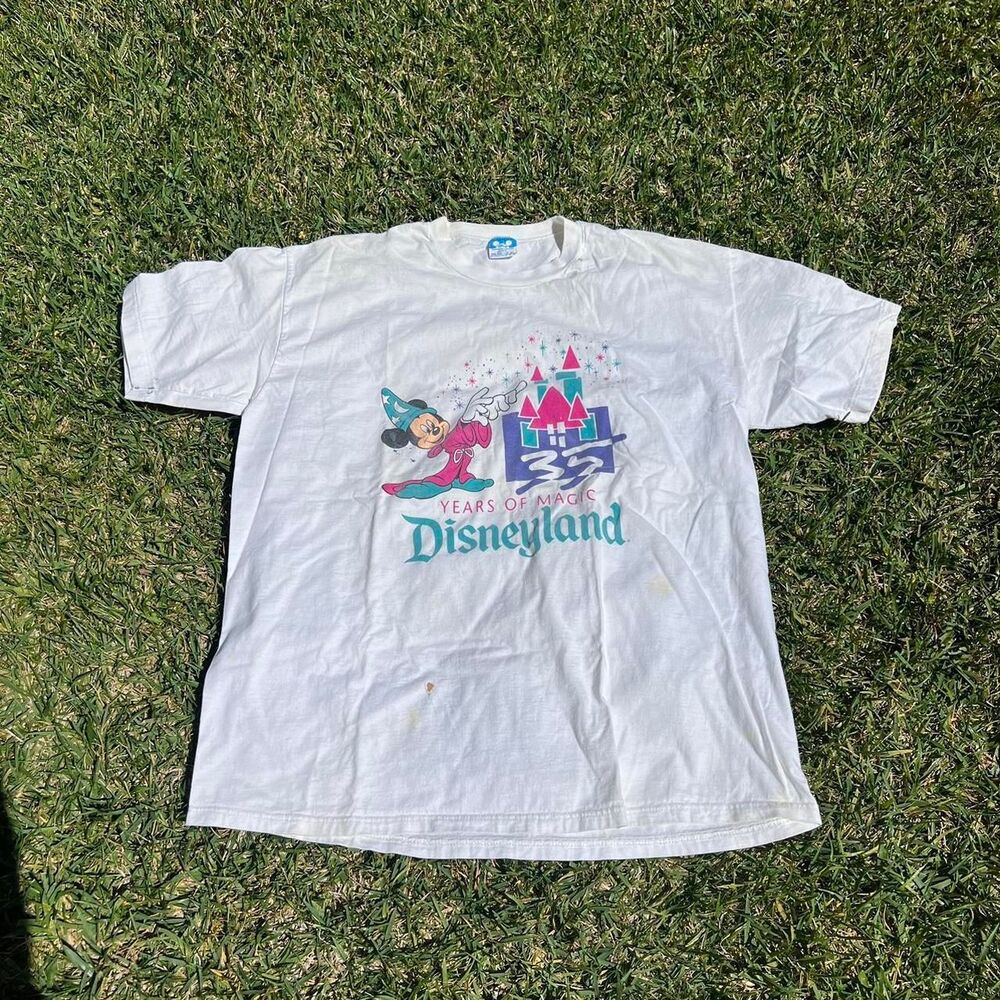 1990s Disney 32 Years of Magic Disneyland tee mens size xl